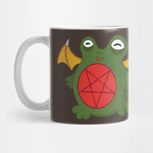 Cute Demon Frog Prince Of Darkness Mug